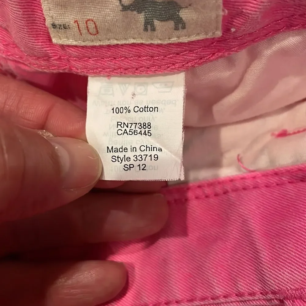 ✨Crewcuts by J Crew Bright Pink Cuffed Chino Shorts